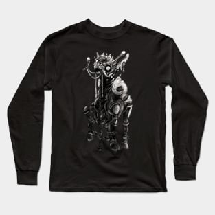 Creepy Llama Long Sleeve T-Shirt